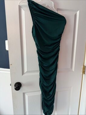 PrettyLittleThing One Shoulder Dress